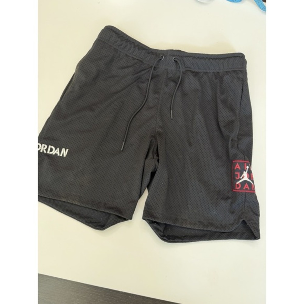 Jordan Mesh Shorts Black Small 32 Waist 7" Inseam Air Jordan‎ Athletic.    5204